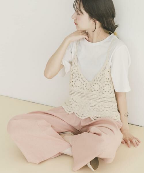 URBAN RESEARCH ITEMS / アーバンリサーチ アイテムズ Tシャツ | ニットビスチェTシャツセット | 詳細22