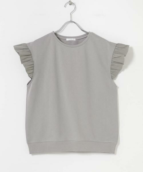 URBAN RESEARCH ITEMS / アーバンリサーチ アイテムズ Tシャツ | 袖フリルミニ裏毛Tシャツ | 詳細14