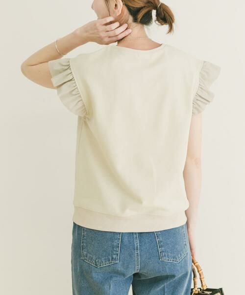 URBAN RESEARCH ITEMS / アーバンリサーチ アイテムズ Tシャツ | 袖フリルミニ裏毛Tシャツ | 詳細16