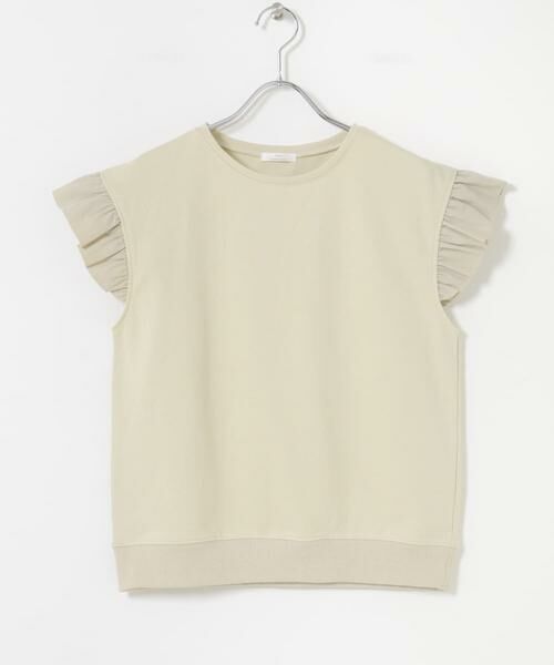 URBAN RESEARCH ITEMS / アーバンリサーチ アイテムズ Tシャツ | 袖フリルミニ裏毛Tシャツ | 詳細20