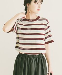 URBAN RESEARCH ITEMS / アーバンリサーチ アイテムズ ニット・セーター | マルチボーダー半袖ニット