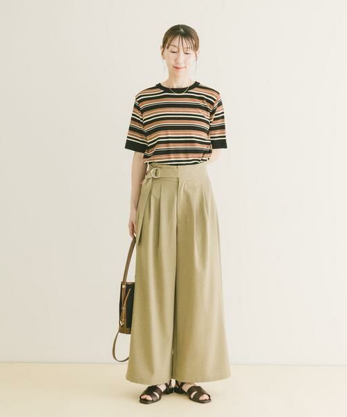 URBAN RESEARCH ITEMS / アーバンリサーチ アイテムズ ニット・セーター | マルチボーダー半袖ニット | 詳細6