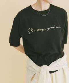 URBAN RESEARCH ITEMS / アーバンリサーチ アイテムズ ニット・セーター | 半袖ロゴニット