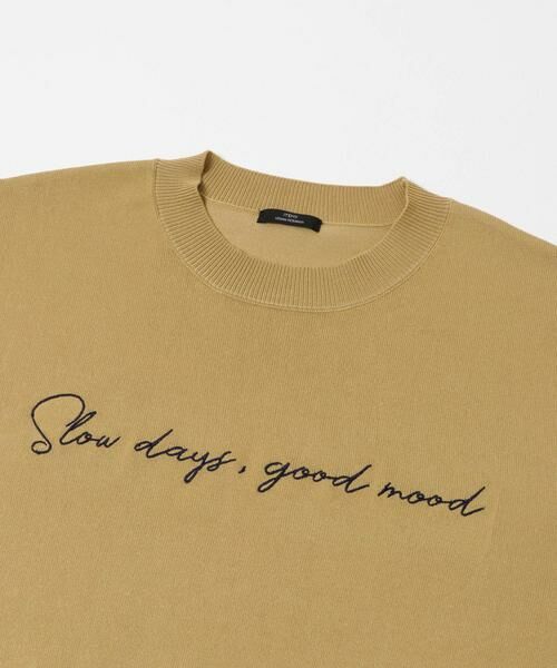 URBAN RESEARCH ITEMS / アーバンリサーチ アイテムズ ニット・セーター | 半袖ロゴニット | 詳細19