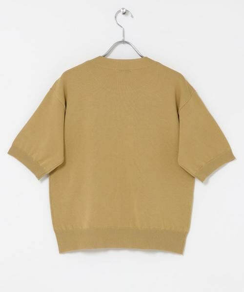 URBAN RESEARCH ITEMS / アーバンリサーチ アイテムズ ニット・セーター | 半袖ロゴニット | 詳細20