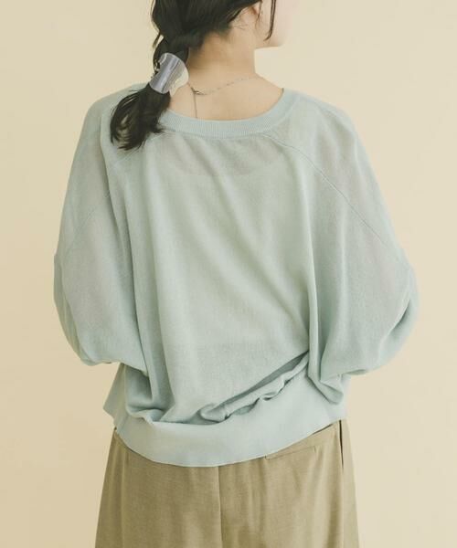 URBAN RESEARCH ITEMS / アーバンリサーチ アイテムズ カーディガン・ボレロ | エアリークルーネックカーディガン | 詳細4