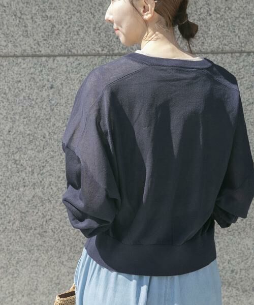 URBAN RESEARCH ITEMS / アーバンリサーチ アイテムズ カーディガン・ボレロ | エアリークルーネックカーディガン | 詳細12