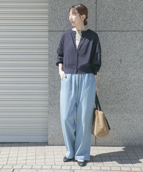 URBAN RESEARCH ITEMS / アーバンリサーチ アイテムズ カーディガン・ボレロ | エアリークルーネックカーディガン | 詳細13