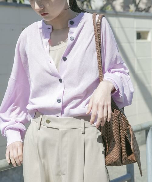 URBAN RESEARCH ITEMS / アーバンリサーチ アイテムズ カーディガン・ボレロ | エアリークルーネックカーディガン | 詳細19