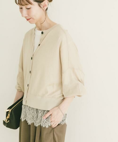 URBAN RESEARCH ITEMS / アーバンリサーチ アイテムズ カーディガン・ボレロ | エアリークルーネックカーディガン | 詳細25