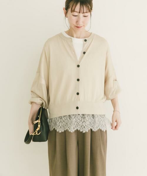URBAN RESEARCH ITEMS / アーバンリサーチ アイテムズ カーディガン・ボレロ | エアリークルーネックカーディガン | 詳細26