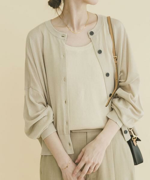 URBAN RESEARCH ITEMS / アーバンリサーチ アイテムズ カーディガン・ボレロ | エアリークルーネックカーディガン | 詳細29