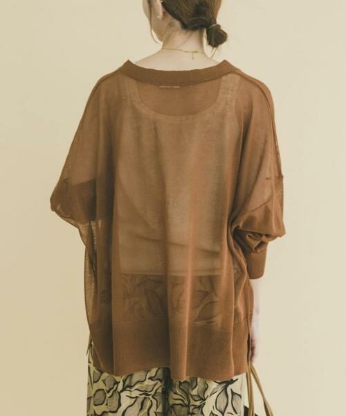 URBAN RESEARCH ITEMS / アーバンリサーチ アイテムズ カーディガン・ボレロ | シアーVネックニットカーデ | 詳細3