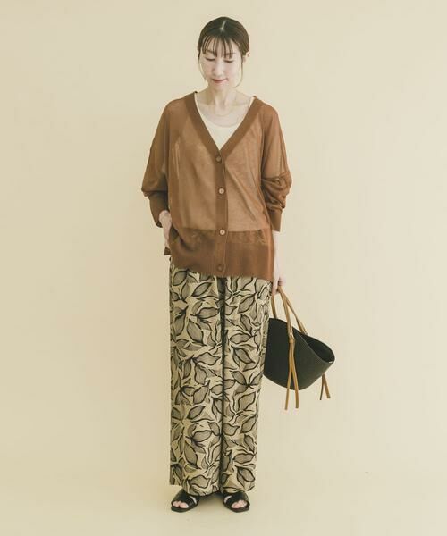 URBAN RESEARCH ITEMS / アーバンリサーチ アイテムズ カーディガン・ボレロ | シアーVネックニットカーデ | 詳細5