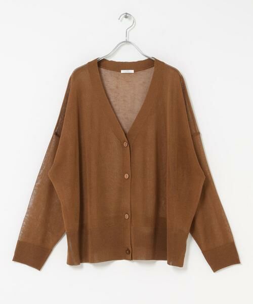 URBAN RESEARCH ITEMS / アーバンリサーチ アイテムズ カーディガン・ボレロ | シアーVネックニットカーデ | 詳細6