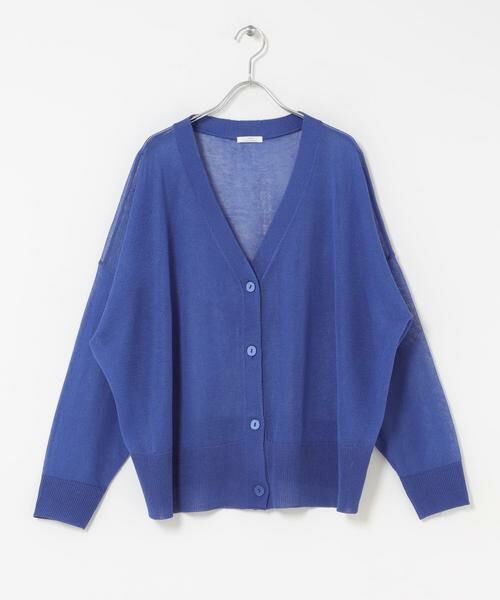 URBAN RESEARCH ITEMS / アーバンリサーチ アイテムズ カーディガン・ボレロ | シアーVネックニットカーデ | 詳細15