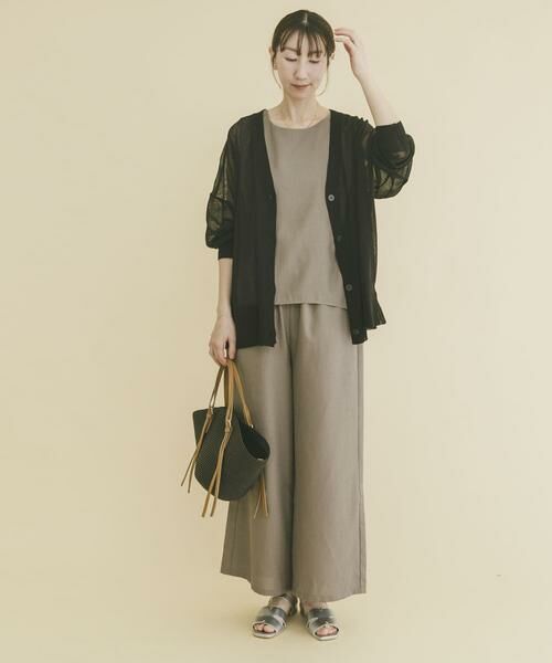 URBAN RESEARCH ITEMS / アーバンリサーチ アイテムズ カーディガン・ボレロ | シアーVネックニットカーデ | 詳細26