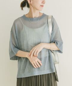 URBAN RESEARCH ITEMS / アーバンリサーチ アイテムズ ニット・セーター | シアーハンソデニットプルオーバー