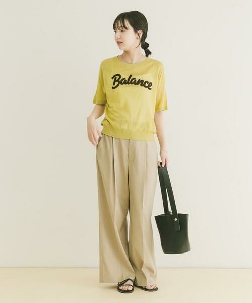 URBAN RESEARCH ITEMS / アーバンリサーチ アイテムズ ニット・セーター | シアーハンソデロゴニット | 詳細3