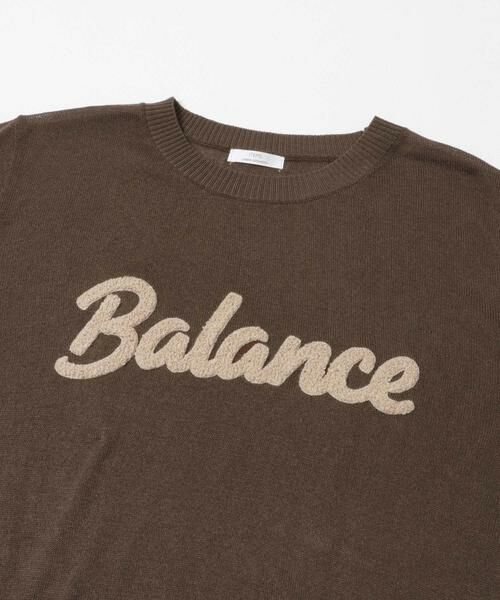 URBAN RESEARCH ITEMS / アーバンリサーチ アイテムズ ニット・セーター | シアーハンソデロゴニット | 詳細12