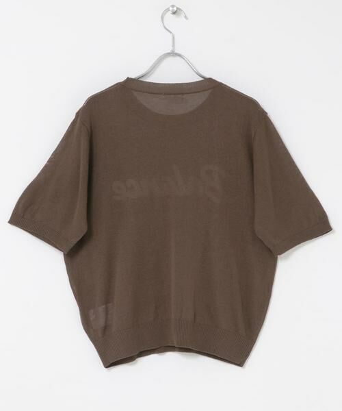 URBAN RESEARCH ITEMS / アーバンリサーチ アイテムズ ニット・セーター | シアーハンソデロゴニット | 詳細13