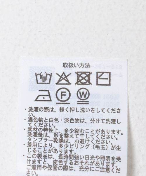 URBAN RESEARCH ITEMS / アーバンリサーチ アイテムズ ニット・セーター | シアーハンソデロゴニット | 詳細15