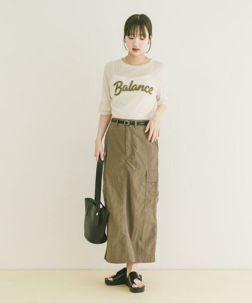 URBAN RESEARCH ITEMS / アーバンリサーチ アイテムズ ニット・セーター | シアーハンソデロゴニット | 詳細18