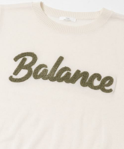 URBAN RESEARCH ITEMS / アーバンリサーチ アイテムズ ニット・セーター | シアーハンソデロゴニット | 詳細20