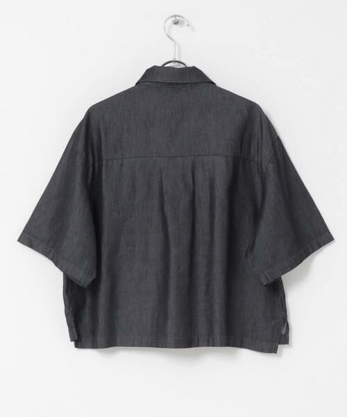 URBAN RESEARCH ITEMS / アーバンリサーチ アイテムズ シャツ・ブラウス | レーヨンデニム半袖シャツ | 詳細17