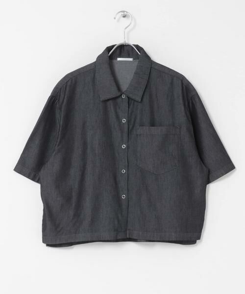 URBAN RESEARCH ITEMS / アーバンリサーチ アイテムズ シャツ・ブラウス | レーヨンデニム半袖シャツ | 詳細14