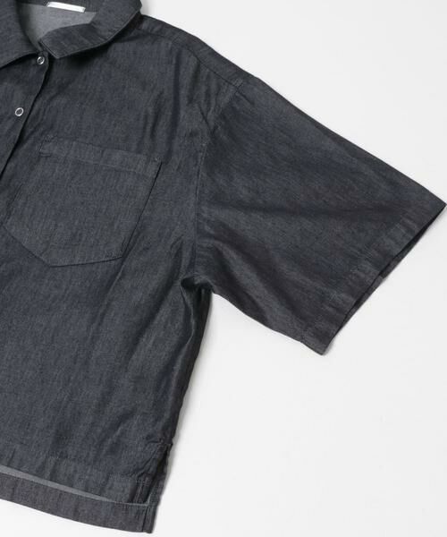 URBAN RESEARCH ITEMS / アーバンリサーチ アイテムズ シャツ・ブラウス | レーヨンデニム半袖シャツ | 詳細15