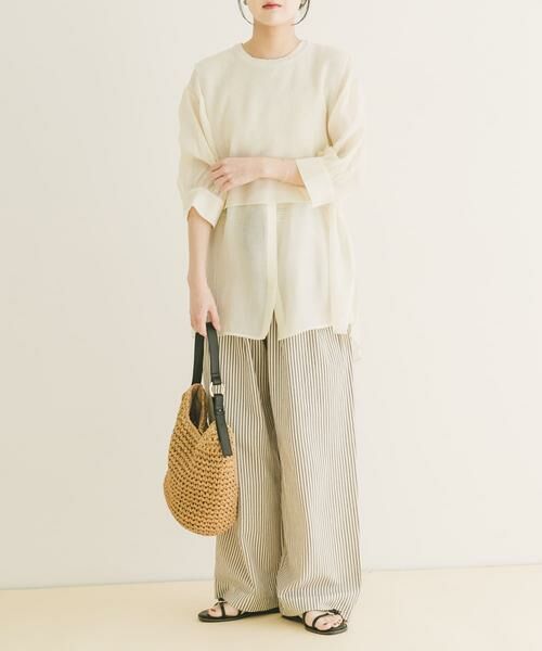 URBAN RESEARCH ITEMS / アーバンリサーチ アイテムズ シャツ・ブラウス | ニットベストドッキングシャツ | 詳細5