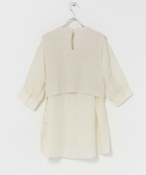 URBAN RESEARCH ITEMS / アーバンリサーチ アイテムズ シャツ・ブラウス | ニットベストドッキングシャツ | 詳細9