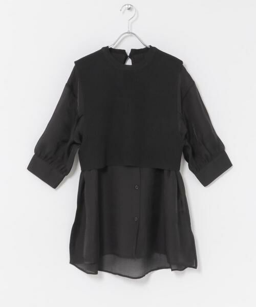 URBAN RESEARCH ITEMS / アーバンリサーチ アイテムズ シャツ・ブラウス | ニットベストドッキングシャツ | 詳細20