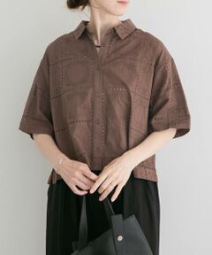 URBAN RESEARCH ITEMS / アーバンリサーチ アイテムズ シャツ・ブラウス | ブロックレースシャツ