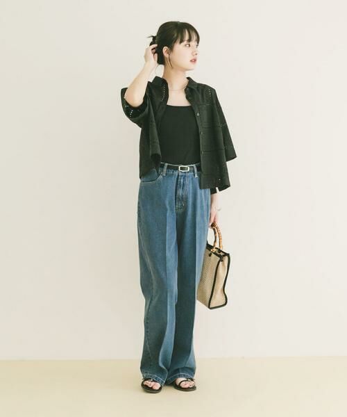 URBAN RESEARCH ITEMS / アーバンリサーチ アイテムズ シャツ・ブラウス | ブロックレースシャツ | 詳細16