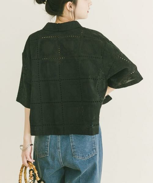 URBAN RESEARCH ITEMS / アーバンリサーチ アイテムズ シャツ・ブラウス | ブロックレースシャツ | 詳細20