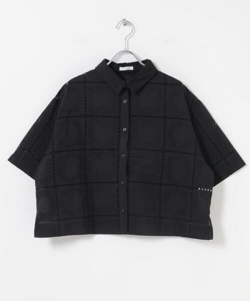 URBAN RESEARCH ITEMS / アーバンリサーチ アイテムズ シャツ・ブラウス | ブロックレースシャツ | 詳細21