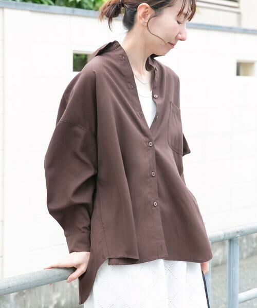URBAN RESEARCH ITEMS / アーバンリサーチ アイテムズ シャツ・ブラウス | REFINED LINEN 2WAYシャツ | 詳細2