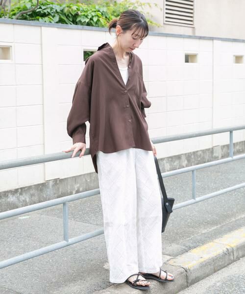 URBAN RESEARCH ITEMS / アーバンリサーチ アイテムズ シャツ・ブラウス | REFINED LINEN 2WAYシャツ | 詳細4