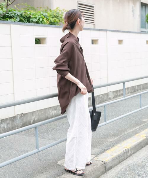 URBAN RESEARCH ITEMS / アーバンリサーチ アイテムズ シャツ・ブラウス | REFINED LINEN 2WAYシャツ | 詳細7