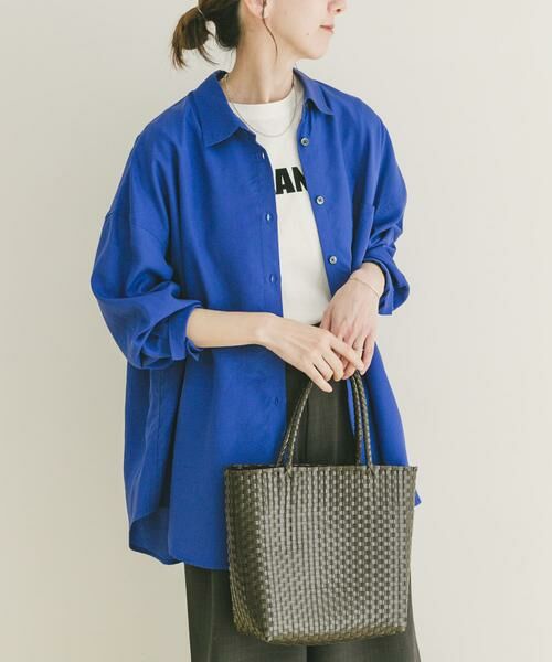 URBAN RESEARCH ITEMS / アーバンリサーチ アイテムズ シャツ・ブラウス | REFINED LINEN 2WAYシャツ | 詳細10