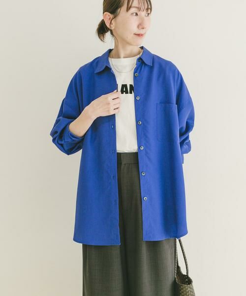 URBAN RESEARCH ITEMS / アーバンリサーチ アイテムズ シャツ・ブラウス | REFINED LINEN 2WAYシャツ | 詳細12