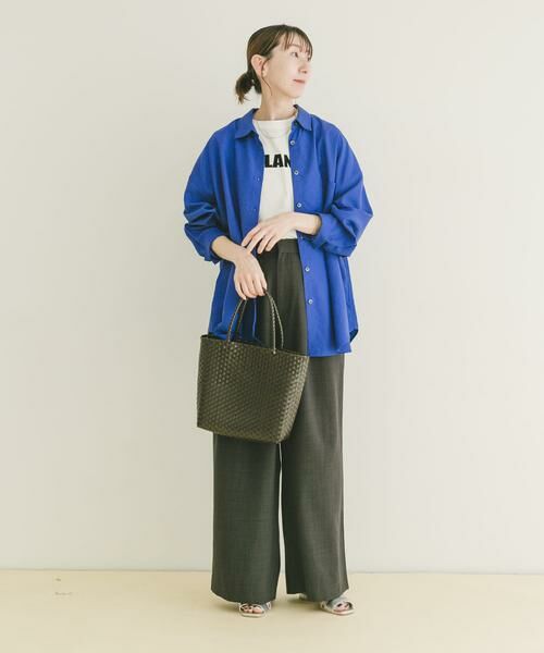URBAN RESEARCH ITEMS / アーバンリサーチ アイテムズ シャツ・ブラウス | REFINED LINEN 2WAYシャツ | 詳細14