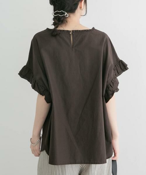 URBAN RESEARCH ITEMS / アーバンリサーチ アイテムズ シャツ・ブラウス | ダブルフリルブラウス | 詳細4