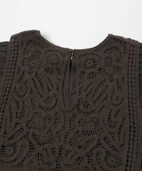 URBAN RESEARCH ITEMS / アーバンリサーチ アイテムズ シャツ・ブラウス | レースベストドッキングチュニック | 詳細7