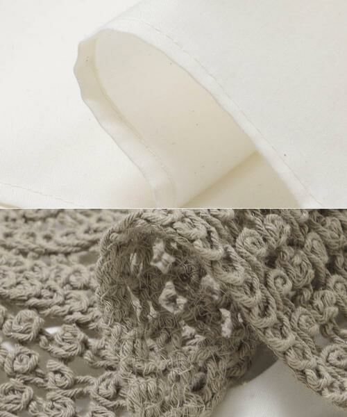 URBAN RESEARCH ITEMS / アーバンリサーチ アイテムズ シャツ・ブラウス | レースベストドッキングチュニック | 詳細19