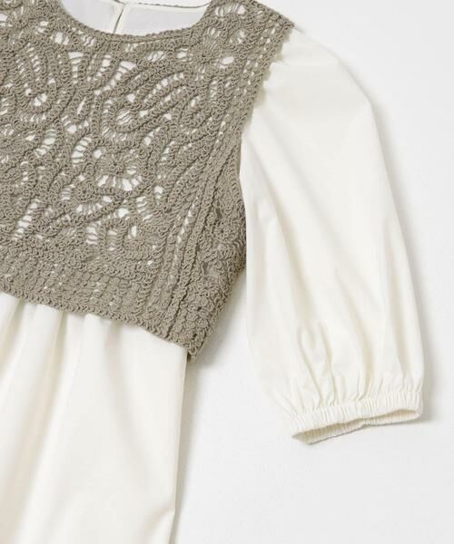 URBAN RESEARCH ITEMS / アーバンリサーチ アイテムズ シャツ・ブラウス | レースベストドッキングチュニック | 詳細16