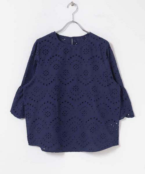 URBAN RESEARCH ITEMS / アーバンリサーチ アイテムズ シャツ・ブラウス | スカラップスリーブレースブラウス | 詳細7