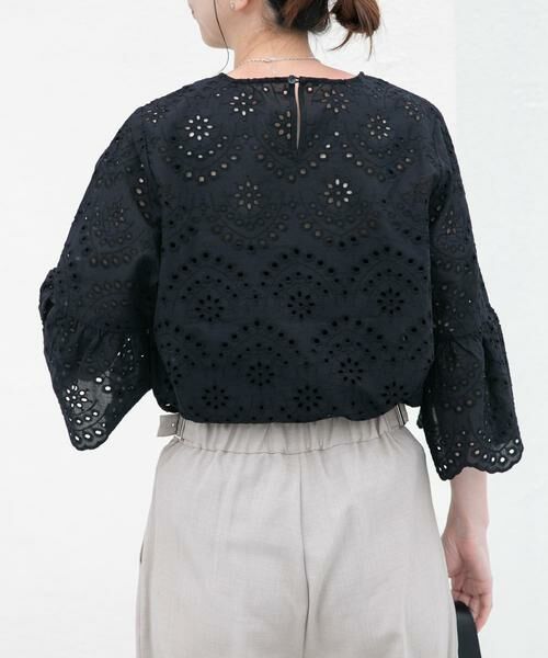 URBAN RESEARCH ITEMS / アーバンリサーチ アイテムズ シャツ・ブラウス | スカラップスリーブレースブラウス | 詳細23